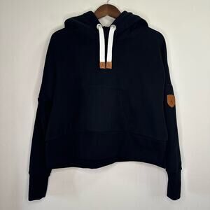 WANAKOME Size M Black Hoodie Sweater